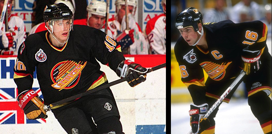 Canucks will wear their popular 1990s Flying Skate jersey this weekend